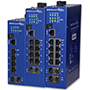 Managed Industrial PoE+ Ethernet Switches