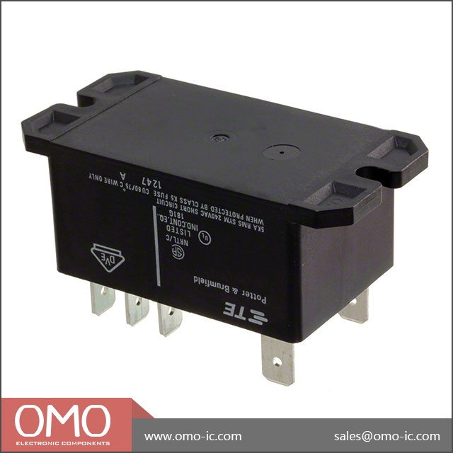 2 T92S11D12-24 POTTER & BRUMFIELD 24V 30A DPDT POWER RELAY QTY 