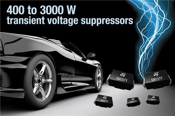 Transient Voltage Suppressors 400 W 2.3kW Transil 5V to 70V Uni 500 pieces TVS Diodes 
