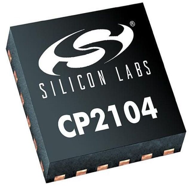 CP2104: Electrical characteristics, connection to microcontroller or sensor
