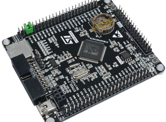 STM32F407VGT6: application areas, configuration clock steps and features