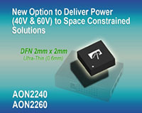 AON2240/AON2260 N-Channel MOSFET
