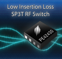 PE42430 SP3T 3 GHz UltraCMOS&#174; RF Switch