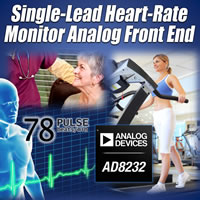 AD8232 Single-Lead Heart Rate Monitor AFE