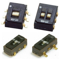 CJS and CAS Series Surface-Mount Slide Switches