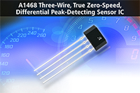 A1468 Three-Wire, Differential Peak-Detecting IC