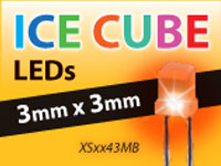 3 mm and 5 mm Ice Cube LEDs