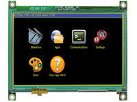 7.0&quot; Resistive Touchscreen LCD GUI