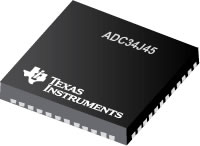 ADC34J45 ADC with a JESD204B Interface