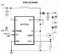 MAX16834 High-Power LED Driver with Integrated Hig