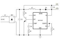 MAX16840 LED Driver with Integrated MOSFET