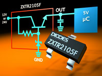 ZXTR2105F HV Linear Regulator Transistor