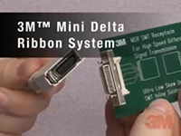 Mini Delta Ribbon Transmission Cable Assembly