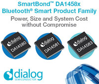 SmartBond™ DA1458x Bluetooth&#174; Smart Family