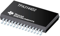 TPA3144D2 Class-D Audio Power Amplifier