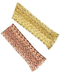 Flexo Copper and Brass Braided Sleeving