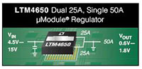 LTM4650 &#181;Module&#174; Regulator