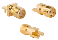 High-Frequency, SMA End Launch Connectors