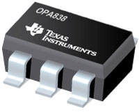 OPA838 Voltage-Feedback Operational Amplifiers