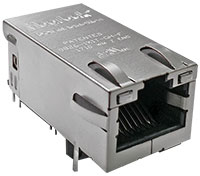 Ethernet 1GBase-T and 2.5GBase-T 100 W PoE MagJack