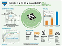 SiC43x 3 V to 24 V microBUCK&#174;
