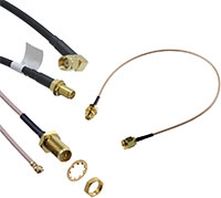 RF Cables with RP-SMA, UMCC, U.FL Connectors for D