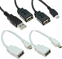 USB 2.0 Male and Female USB Cable Assembly