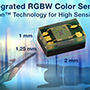 RGBW Color Sensor with I²C Interface