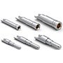 Wire Termination Pins and Receptacles