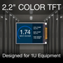 1U 2.2" Color TFT LCD