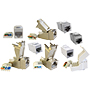 CAT5E/CAT6/CAT6A Toolless Keystone Jacks and Coupl