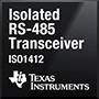 ISO1412 Isolated RS-485/RS-422 Transceiver